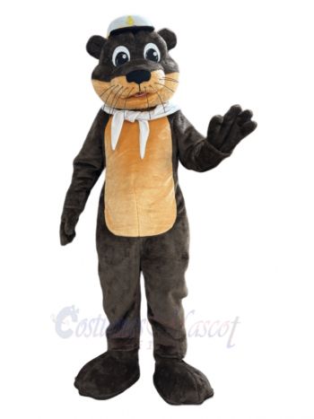 Otter Sailor Mascot Costume Animal