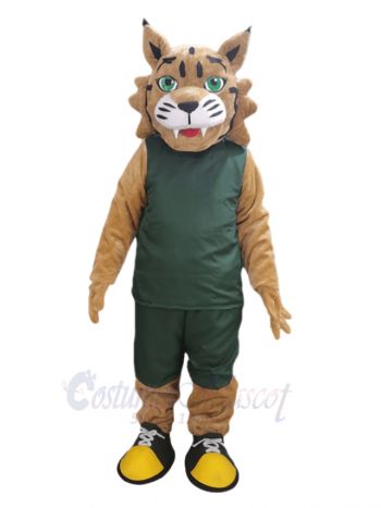 Lovely Bobcat Mascot Costume Animal