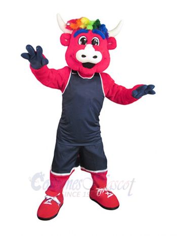 School Bull Mascot Costume