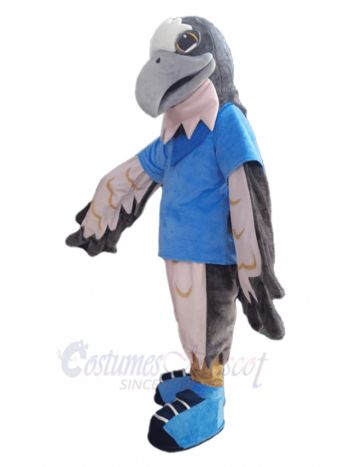 Powerful Falcon Mascot Costume Animal