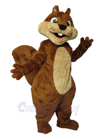 Smart Squirrel Mascot Costume