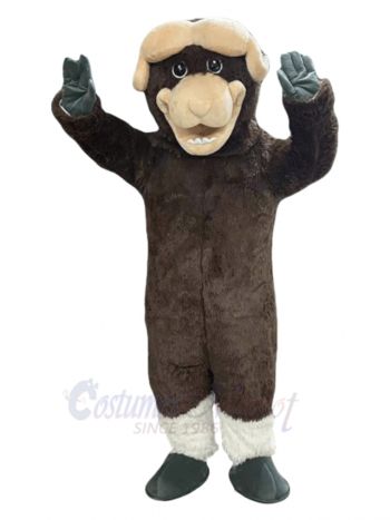 Cute Muskox Mascot Costume Animal