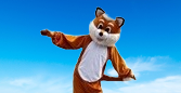 fox mascot costume