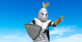 knight mascot costume